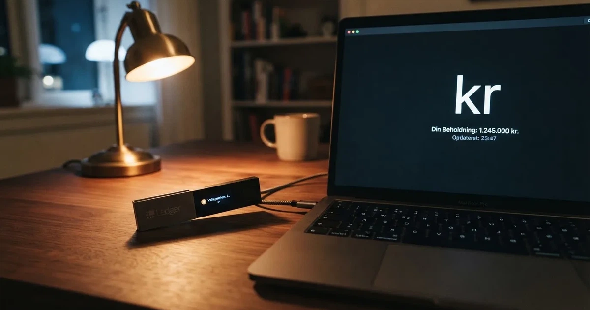 Hardware-tegnebog og bærbar computer på et skrivebord i dæmpet lys — casino med cardano i danmark